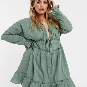 Women’s Classy Boho Chic Midi Length Dress